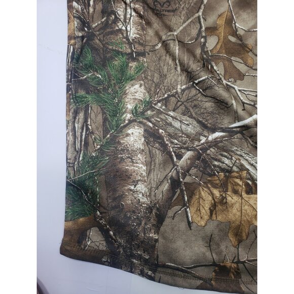 Realtree Camo Shirt Men's Long Sleeve Pullover Hunting Outdoor Shirt Size XL - Picture 15 of 16